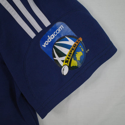 Stormers Rugby Union Shirt Adidas Large Home Kit Trikot Jersey 2007 2008