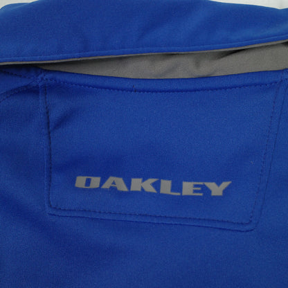 Oakley Ellipse Blue Polo Short Sleeve Mens Large