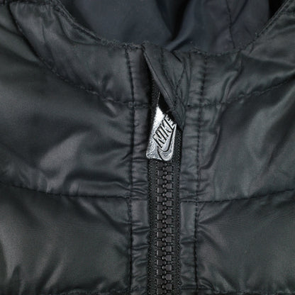 Vintage Nike Sportswear Puffer Vest Quilted Grey Tag Womens Small