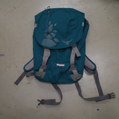 Osprey Flap Jill Pack Green Backpack Hiking Travel Day Bag Camping