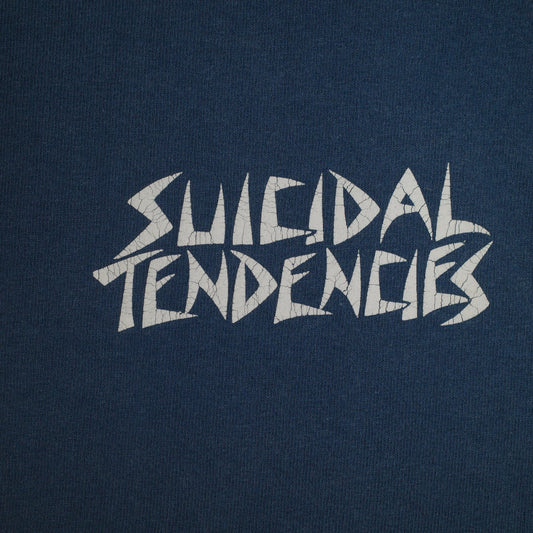 Obey Suicidal Tendencies Blue T Shirt 2013 Mens XL