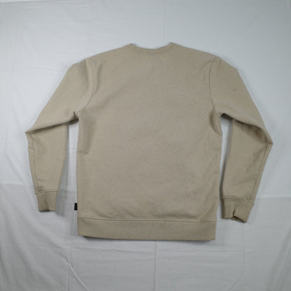 Patagonia Mens Sweater Uprisal P6 Label Crewneck Beige Medium