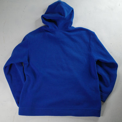Vintage Adidas Trefoil Hoodie Fleece Vintage 1990s Mens Small Navy