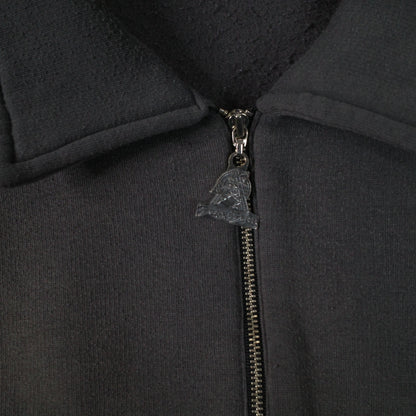 Black and Blue Elite Vintage Australian Made Quarter Zip Sweater Mens Medium