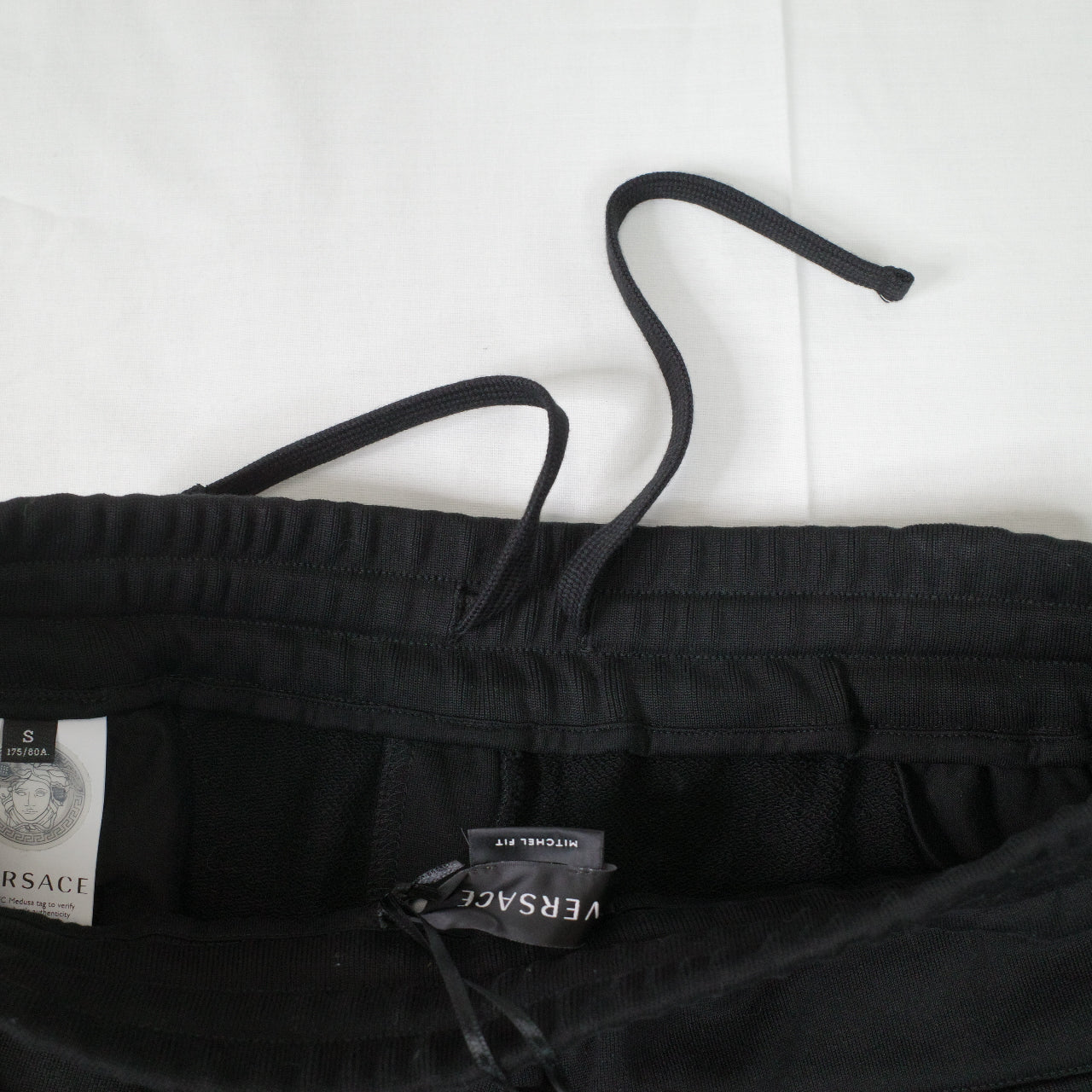 Versace Black Medusa Cotton Activewear Pants Mens XL NWT RRP$920