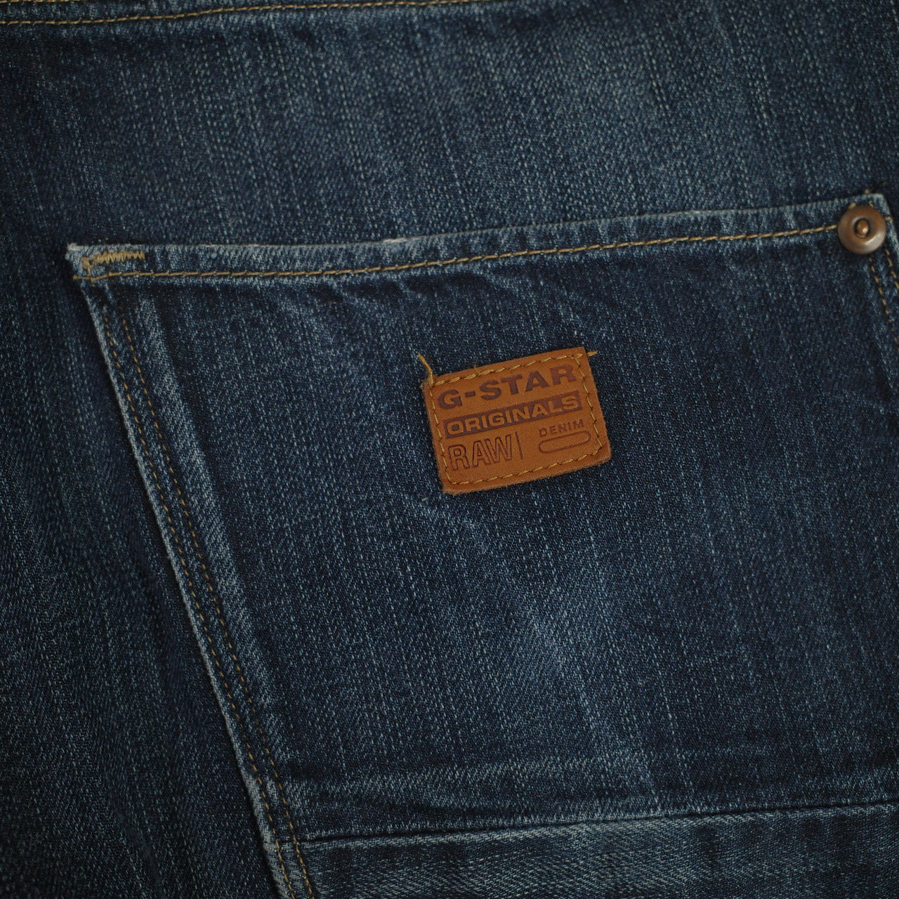 G-STAR Men's Dark Aged Blue Ranch Tapered Jeans 29x32