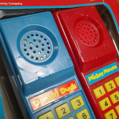 Vintage Mickey Mouse Donald Duck Intercom Play Phones Concept 2000