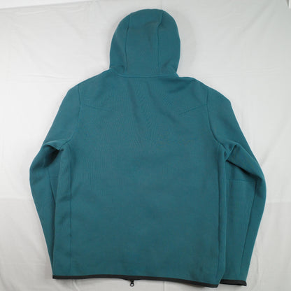 Nike Sportswear Tech Fleece Windrunner Mens XL Full Zip Jacket Teal