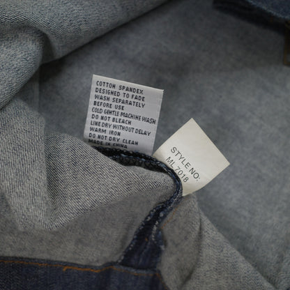 Boom Boom Jeans Shorts Womens Blue Dark Y2K Booty Shorts