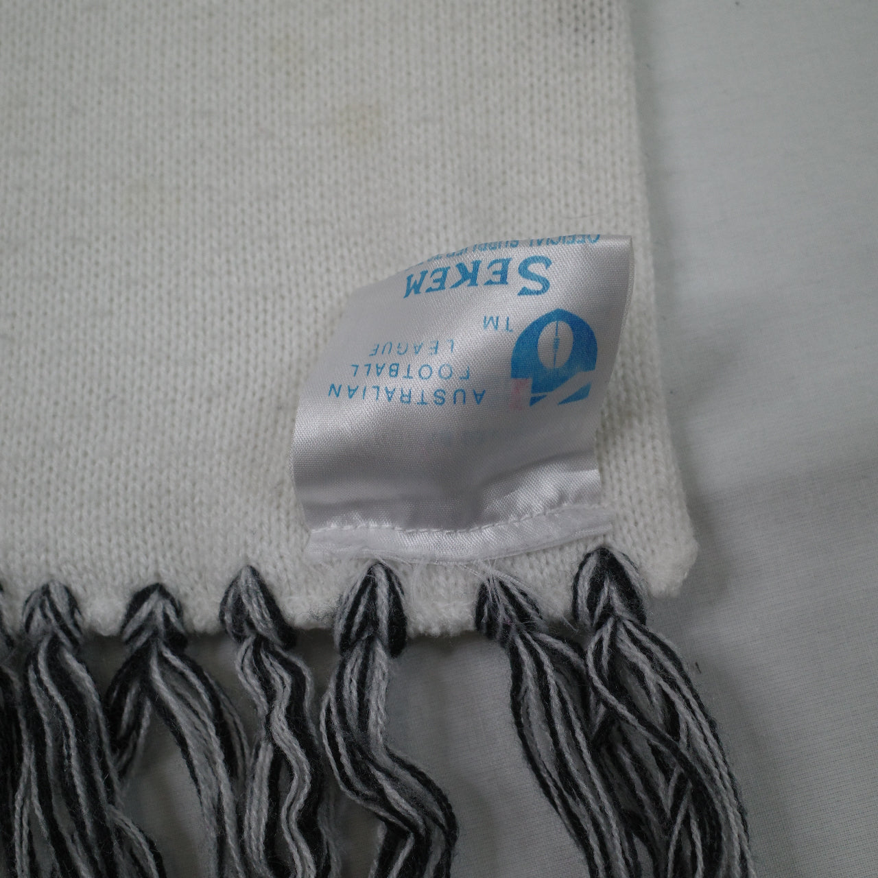 AFL Footy Magpies Heritage Emblem Bar Scarf Sekem