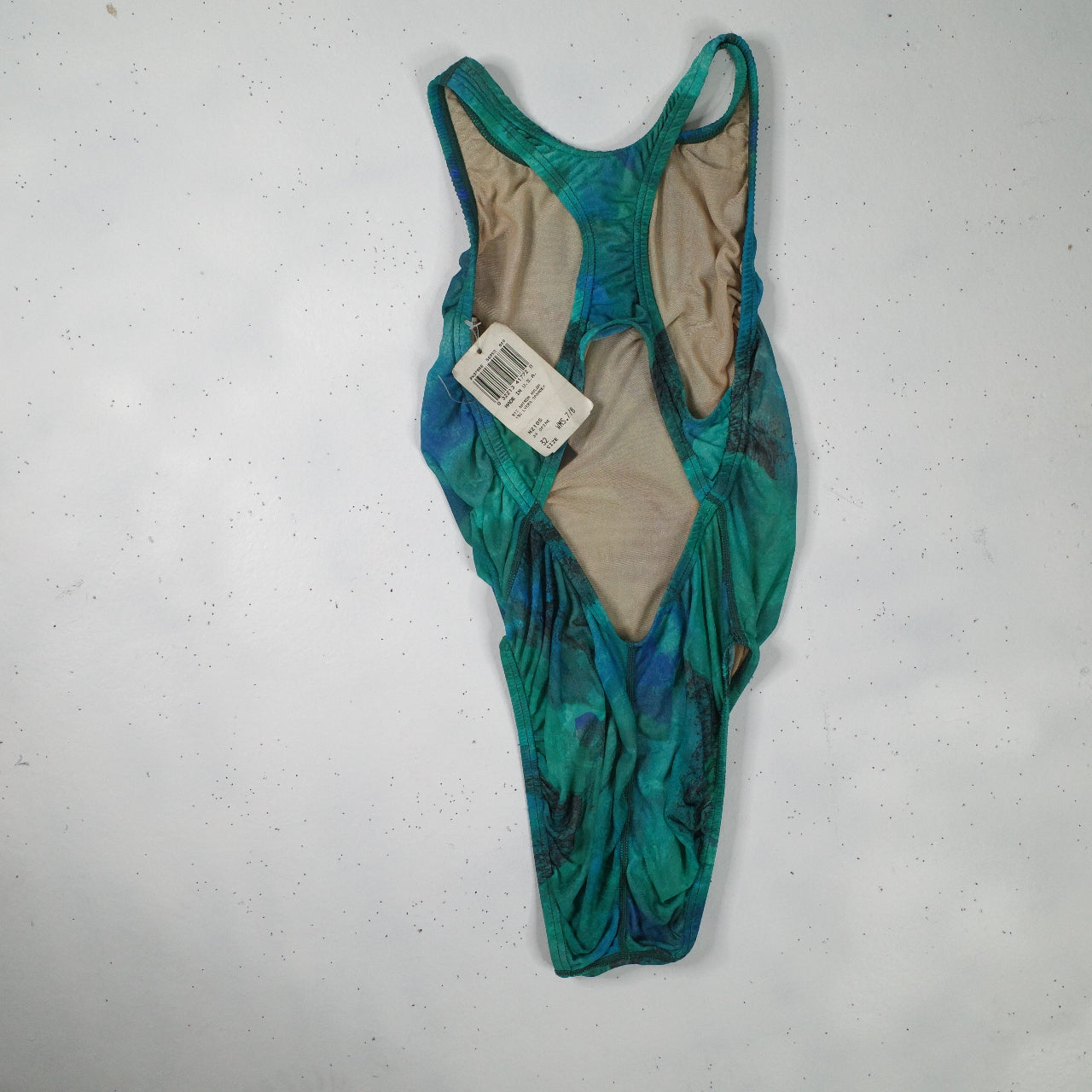 Vintage Nike Swimsuit Light Blue New Women's 8