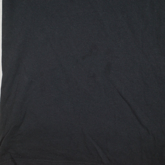 Nike Air Embroidered Center Logo Black Short Sleeve Womens T-Shirt M