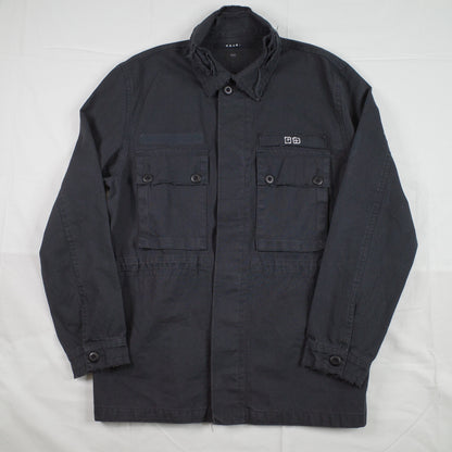 Ksubi Field Jacket You Stole My Nirvana Black Button Up Mens Large
