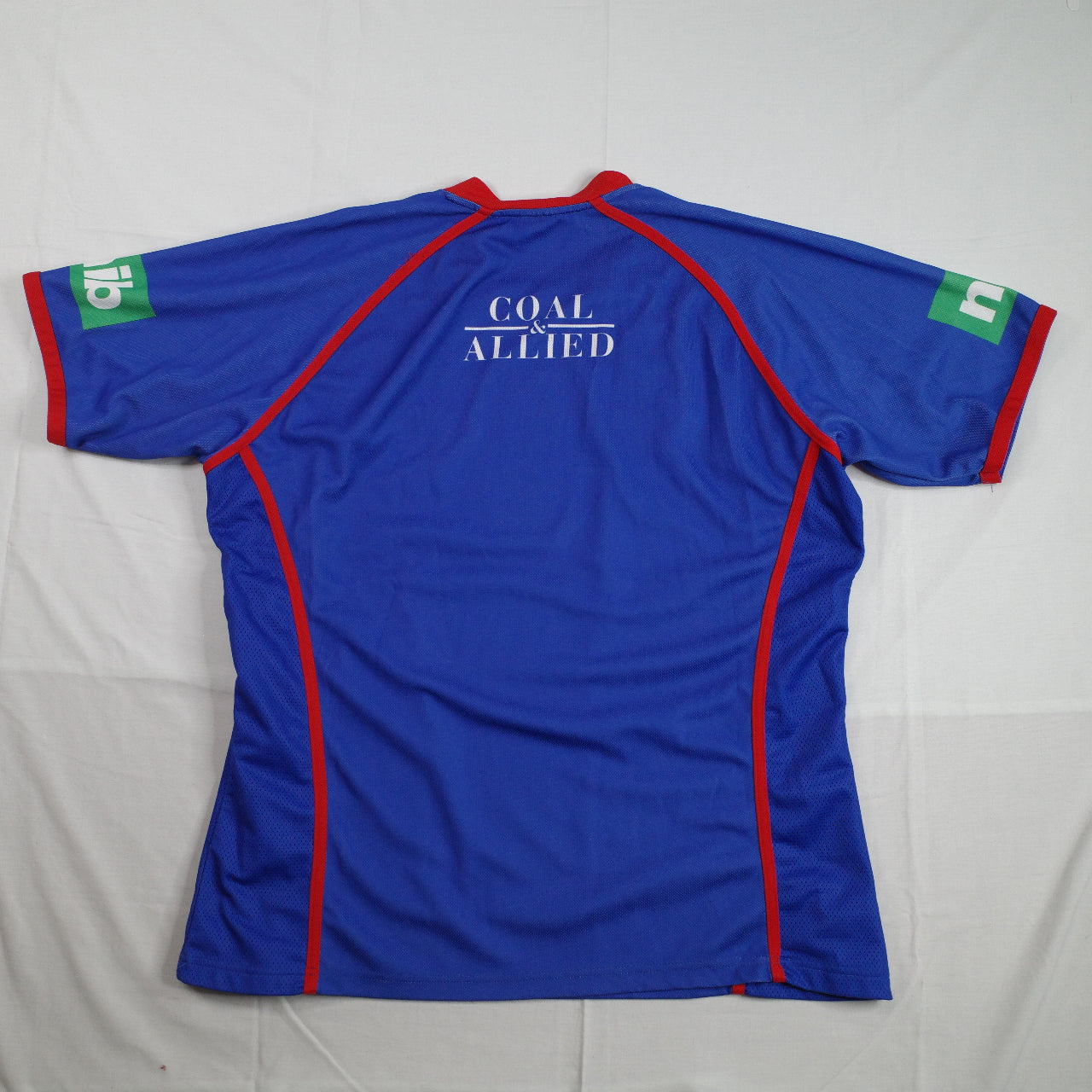Newcastle Knights Mens Size 2XL Blue NRL Rugby League Home Jersey