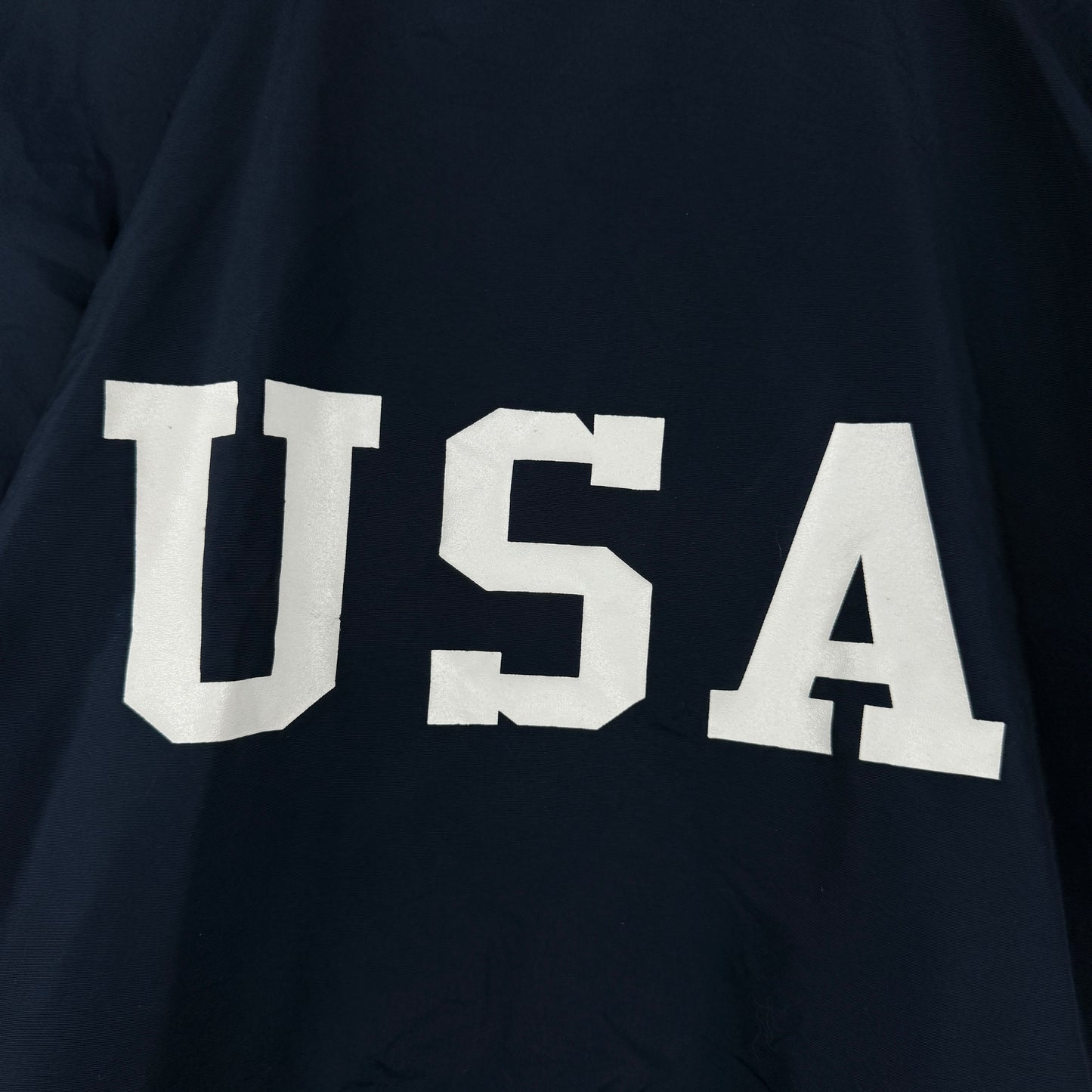 USA Deaf Sports Federation 2005 Melbourne Track Jacket Made In USA Mens XL