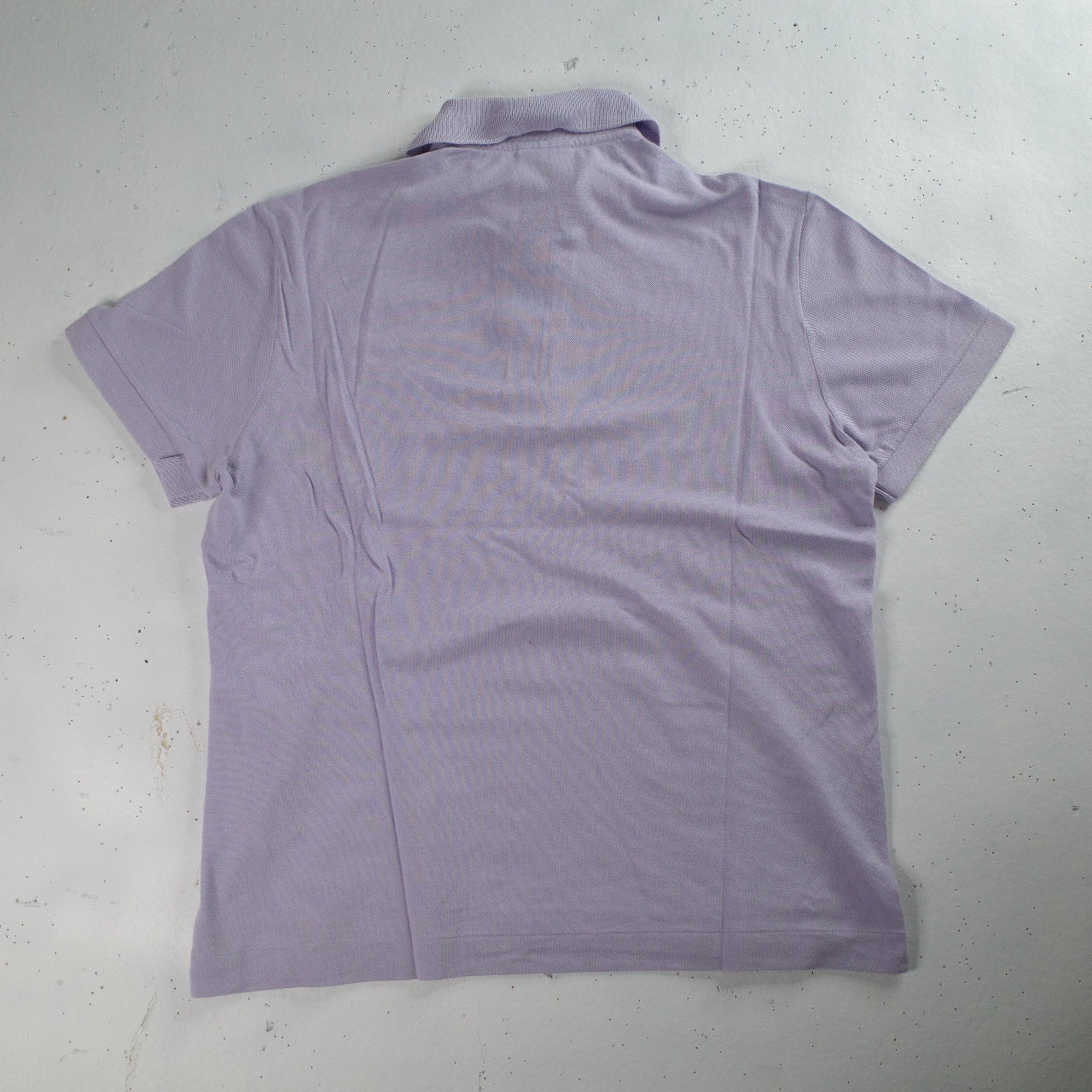Vintage Lacoste Polo Shirt Lavender Purple Short Sleeve Mens Size 4 Medium