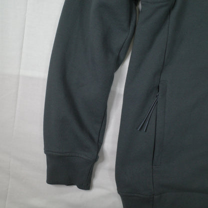 C.P. Company Metropolis Series Diagonal Raised Fleece Hoodie Grey Mens XL NWT