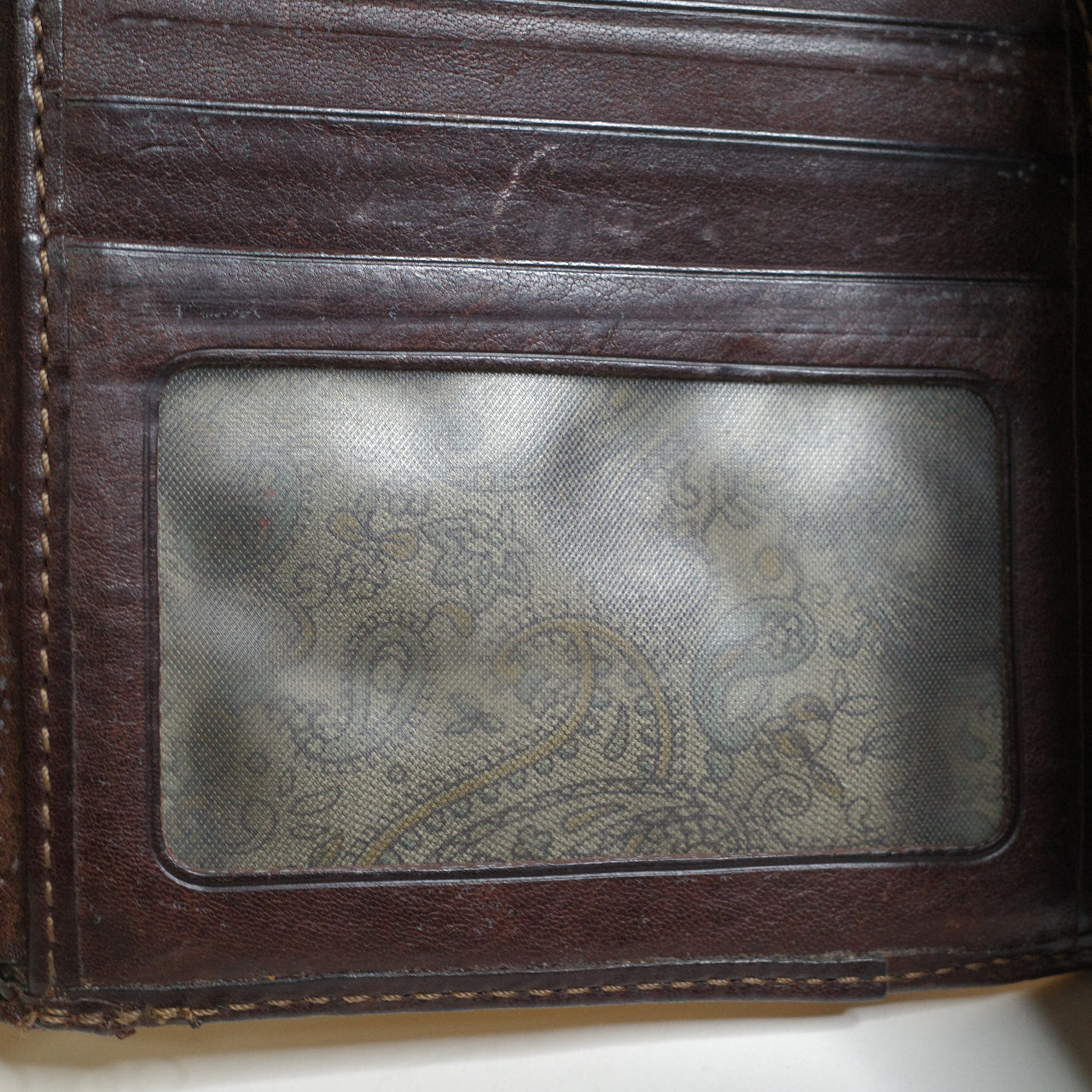Vintage Oroton Leather Dark Tan Made In Australia Wallet