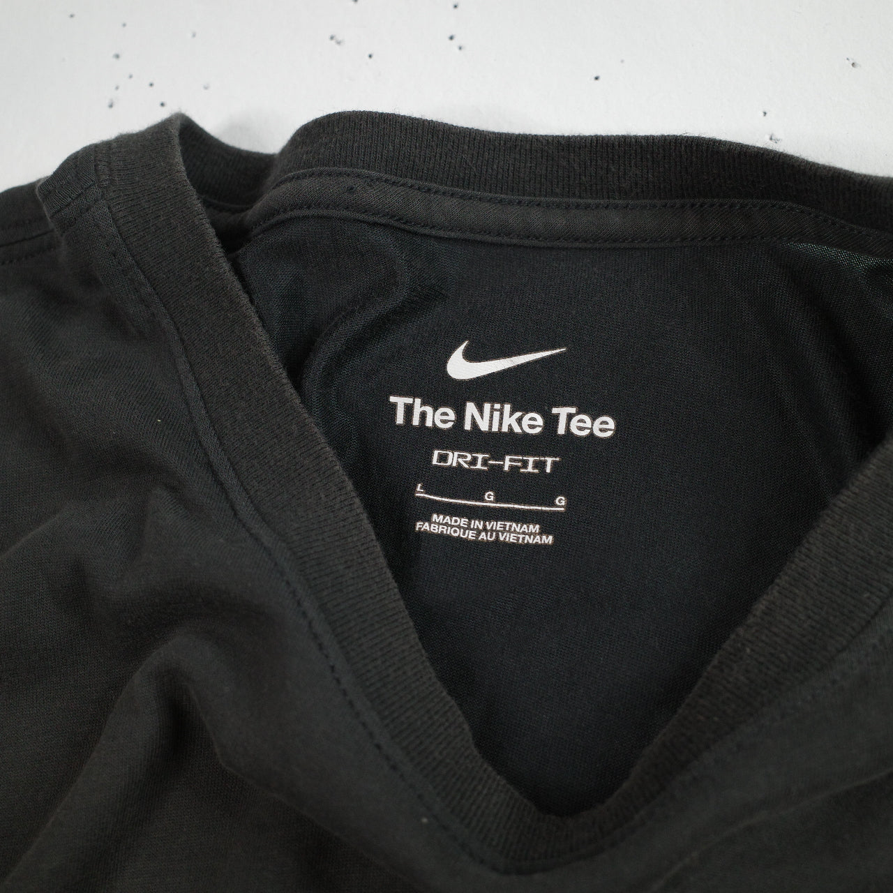 Nike Gym Pump Iron Waffle Weight Lifting Dri Fit Long Sleeve T-Shirt Mens Large