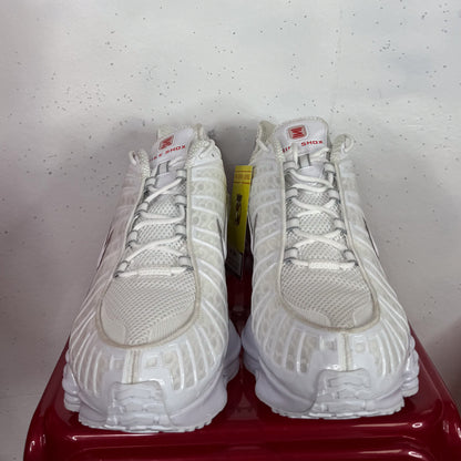 Nike Shox TL "Triple White" New (US12.5 / W US14)