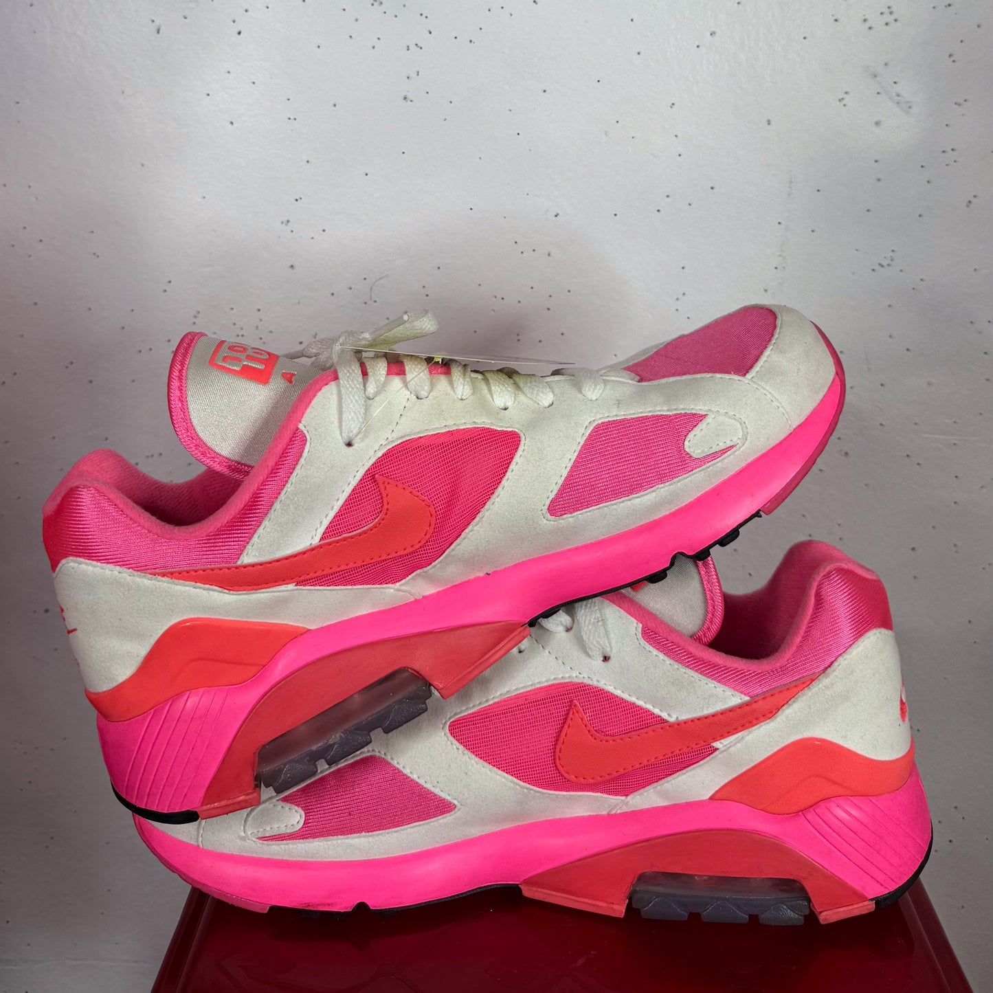 Nike x Comme Des Garcon Air Max 180 "Laser Pink" (US9.5)