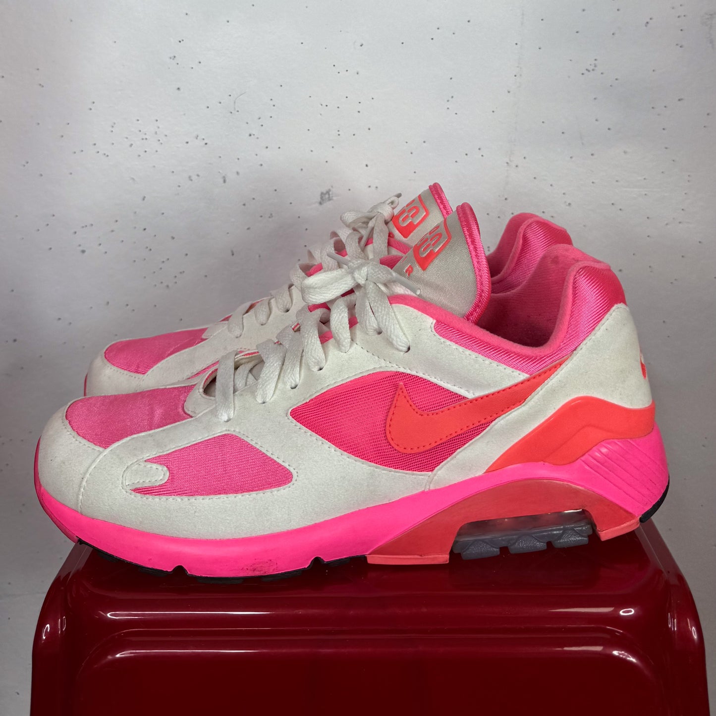 Nike x Comme Des Garcon Air Max 180 "Laser Pink" (US9.5)