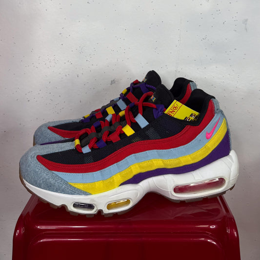 Nike Air Max 95 SP" Psycic Blue/Yellow" (US10.5)