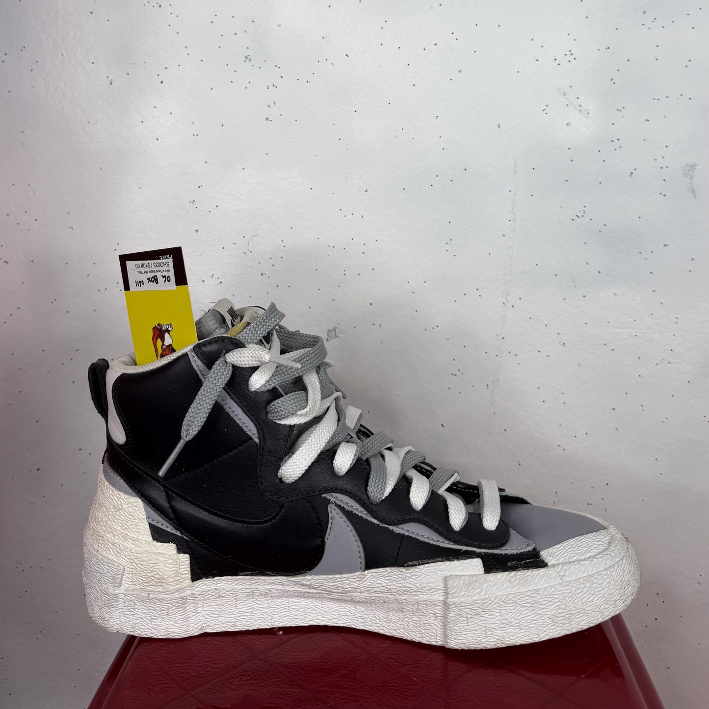 Nike x Sacai Blazer Mid "Wolf Grey/White/Black" (US10)