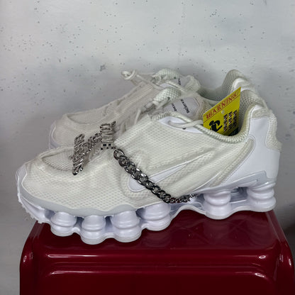 Nike x Comme Des Garcon Shox TL "White" (US9.5 / W US11)