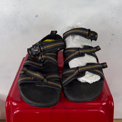 00's Nike ACG Sandals "Black/Yellow" Sample (US9)