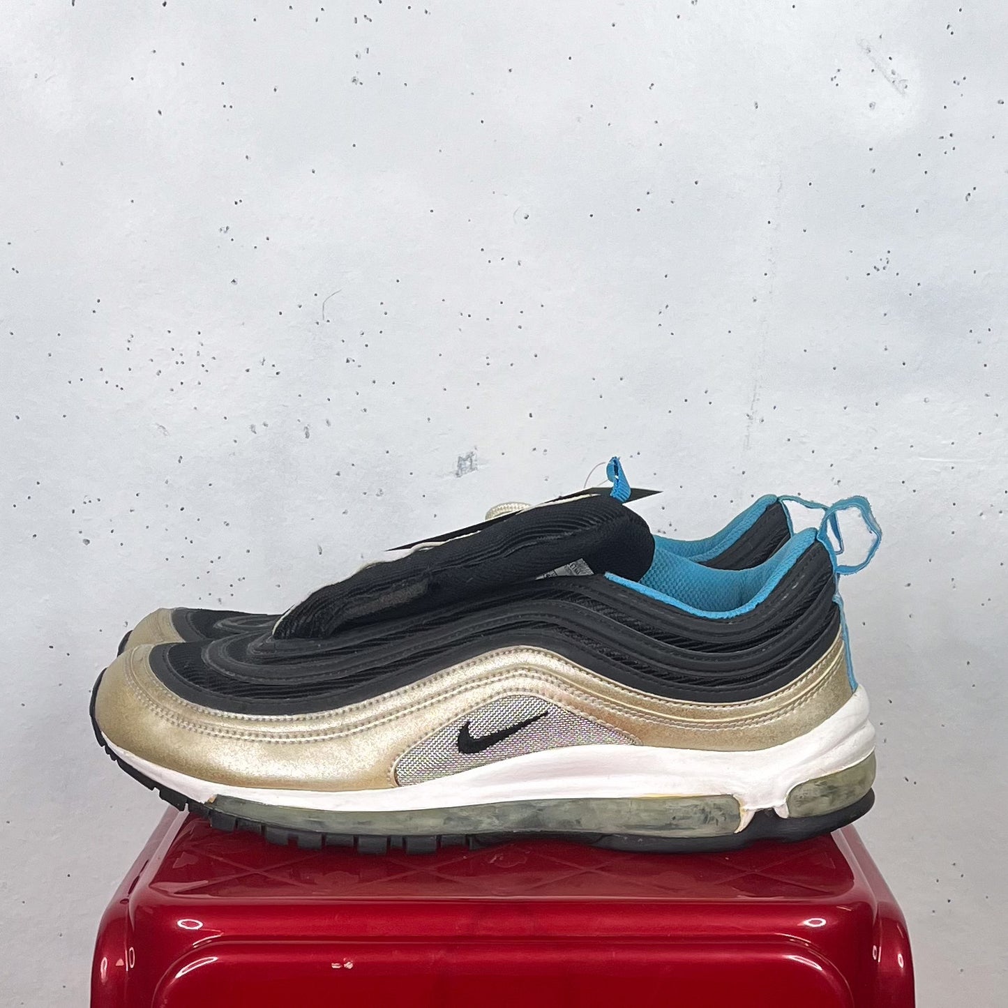 Nike Air Max 97 "Silver/Black/Blue" 2007 US9.5